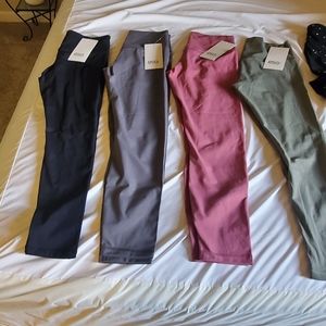 RSG women yoga pants 50 for all 4. Brand new